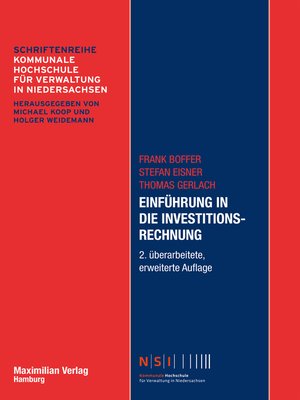 cover image of Einführung in die Investitionsrechnung